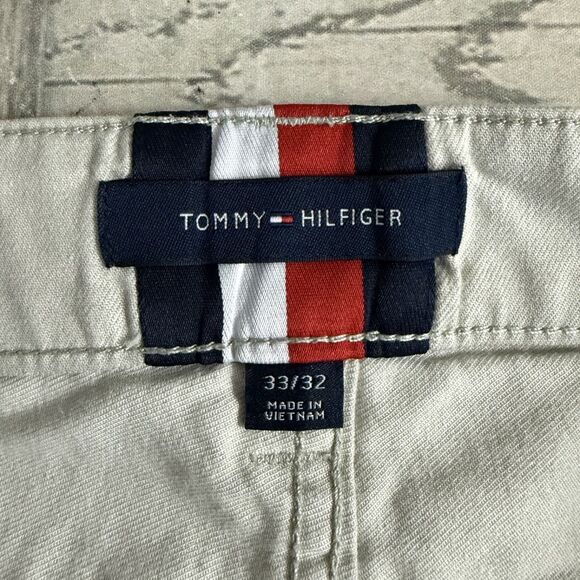Tommy Hilfiger Men's W33x L30 Tan Straight Leg 5-Pocket Casual Denim Jeans - Picture 4 of 6